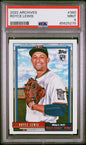 Graded 2022 Topps Archives Royce Lewis #360 Rookie RC Baseball Card PSA 9 Mint