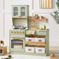 Tiny Land® Wooden Play Kitchen with Storage for Creative Toddlers