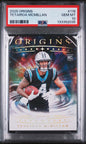 Graded 2025 Panini Origins Tetairoa McMillan #116 Rookie RC Football Card PSA 10 Gem Mint