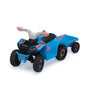 TOBBI 6V Electric Kids Ride-On ATV with Trailer