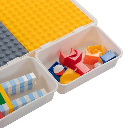 TOBBI & NYEEKOY Multi-Function Rectangular Kids Activity Table Set