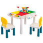 TOBBI & NYEEKOY Multi-Function Rectangular Kids Activity Table Set