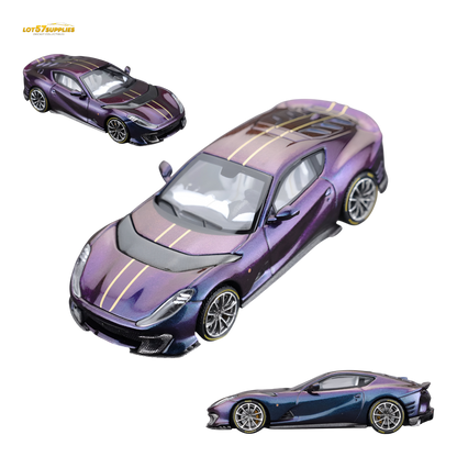 TOC Ferrari 812C Chameleon Purple 1:64