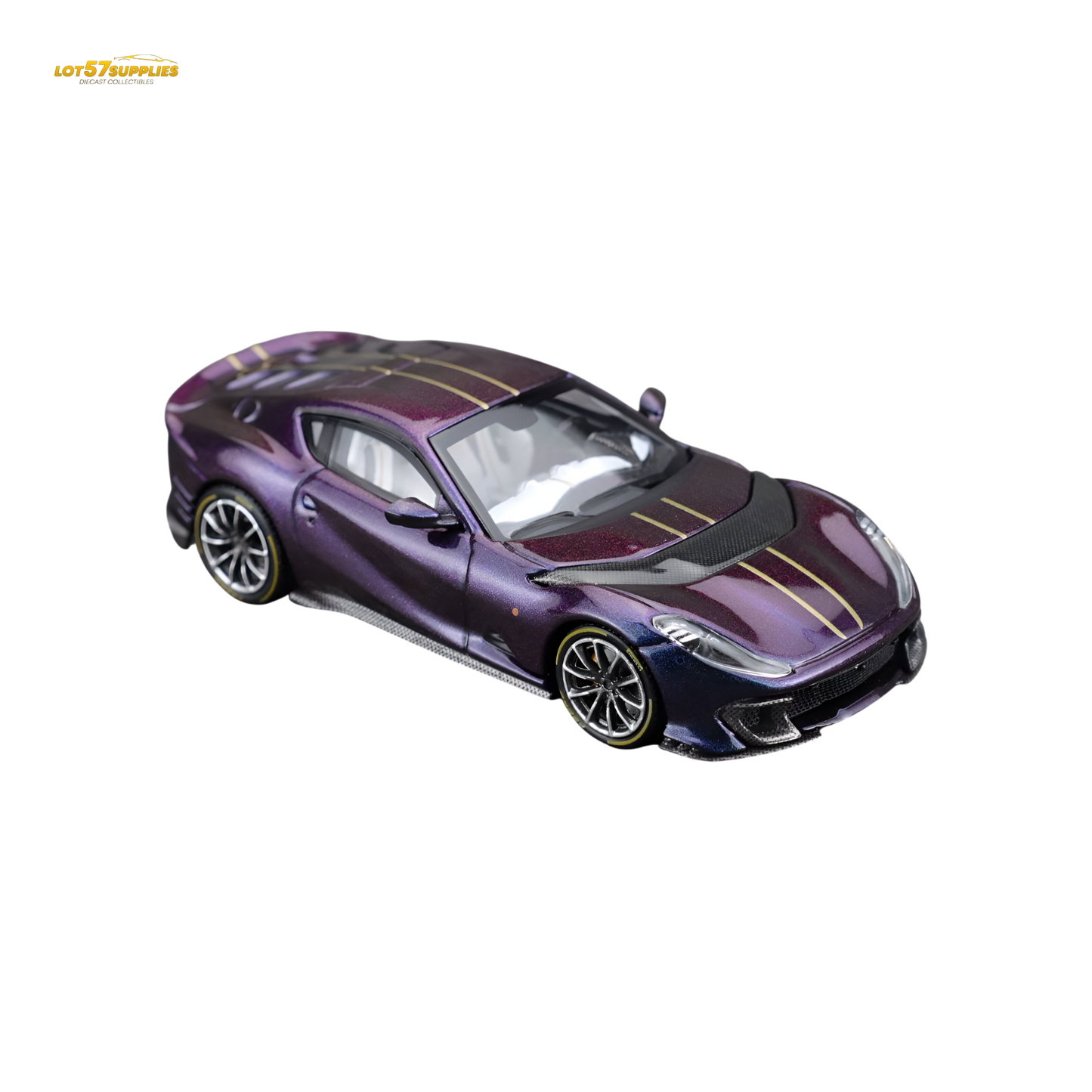 TOC Ferrari 812C Chameleon Purple 1:64