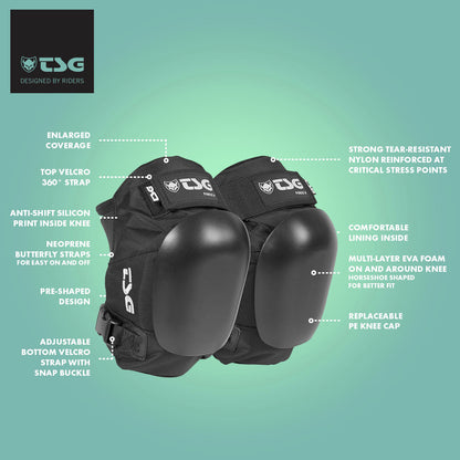 TSG - Kneepad Force V (Skate Knee Pads)