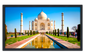 Professionally Framed Taj Mahal India Skyline High-Resolution Panoramic Photo 12x22 Wall Art
