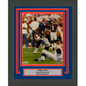 Framed Autographed/Signed Terrell Davis Denver Broncos 8x10 Football Photo Beckett BAS COA #2