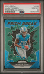Graded 2023 Panini Prizm Jahmyr Gibbs #PB5 Prizm Break Green Rookie RC Football Card PSA 10 Gem Mint