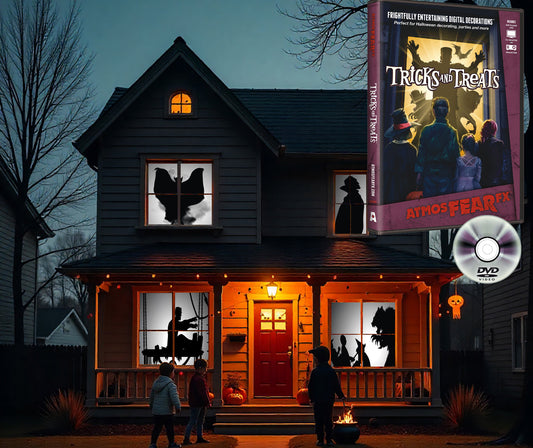 AtmosFX Tricks and Treats Halloween Digital Decoration on DVD