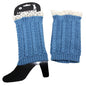 Medium Large Cutie Pie Acrylic Leg Warmer Boot Topper