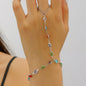Colorful Geometric Heart Candy Jewelry Set
