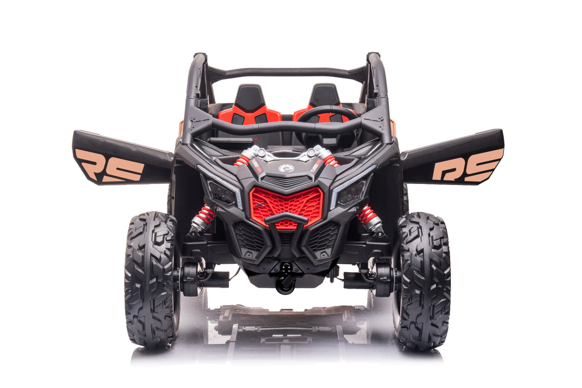 4 Wheel Drive 2 Seater ATV Ride On UTV Quad Electric Buggy Truck W/Magic Cars® Parental Control