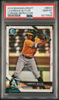 Graded 2018 Topps Bowman Draft Lawrence Butler #BDC4 Chrome Refractor Rookie RC Baseball Card PSA 10 Gem Mint