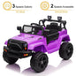 12V Kids Ride-On Tractor Toy with Music and Battery Power