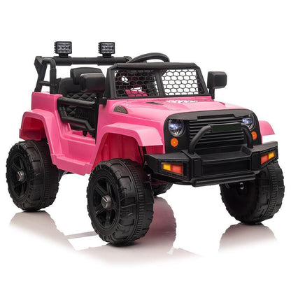 12V Kids Ride-On Tractor Toy with Music and Battery Power