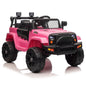 12V Kids Ride-On Tractor Toy with Music and Battery Power