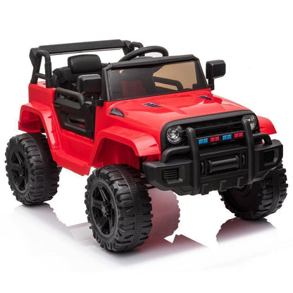 Interactive Ride-On Car Truck for Kids with Music, Lights, 3 Speeds, and Remote Control Safety Guide