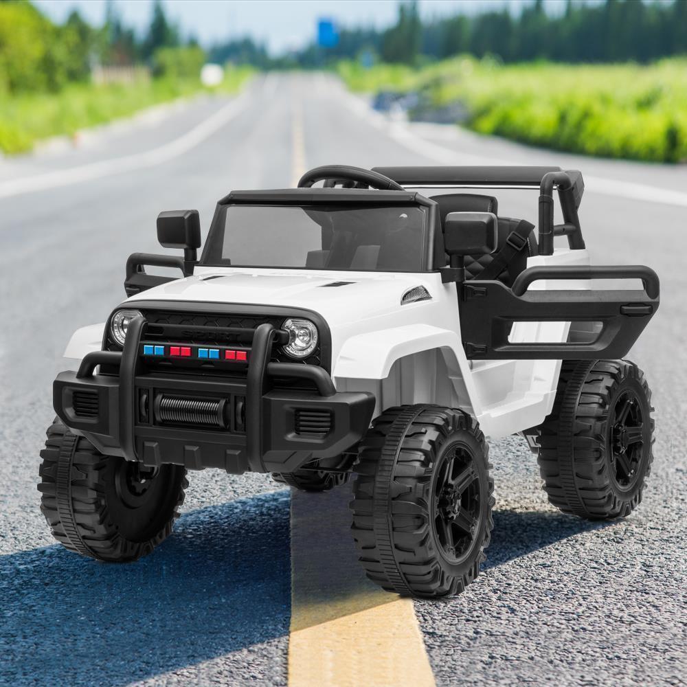 Interactive Ride-On Car Truck for Kids with Music, Lights, 3 Speeds, and Remote Control Safety Guide