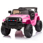 Electric Ride-On Car Truck for Kids with MP3, LED Lights, and Remote Control - 3 Speed Options