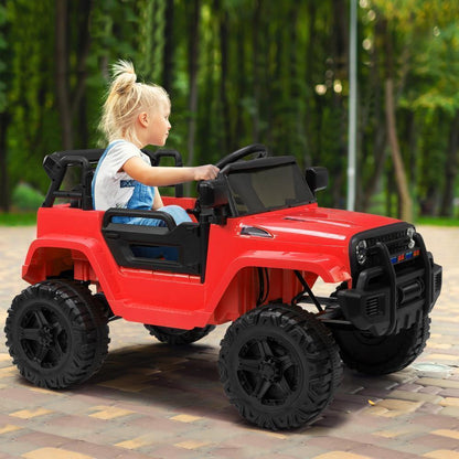 Electric Kids Ride-On SUV with Remote Control, MP3 Player, and LED Lights - 3 Speed Options