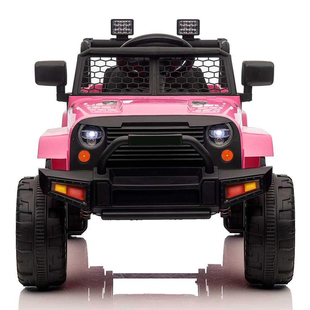 Electric Ride On Truck Car for 3-5 Year Olds with 12V Battery and 3 Speed Options - Supports up to 28kg