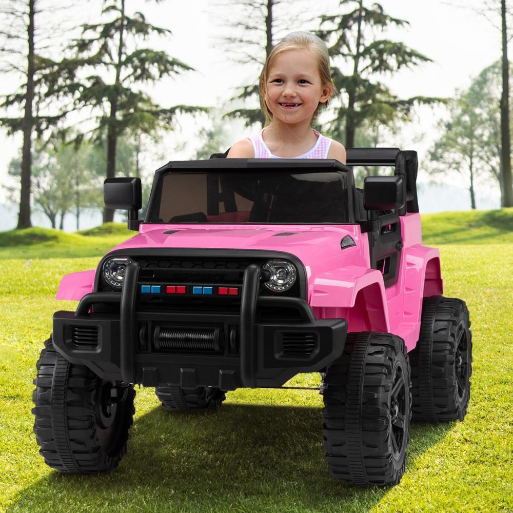 Interactive Ride-On Car Truck for Kids with Music, Lights, 3 Speeds, and Remote Control Safety Guide