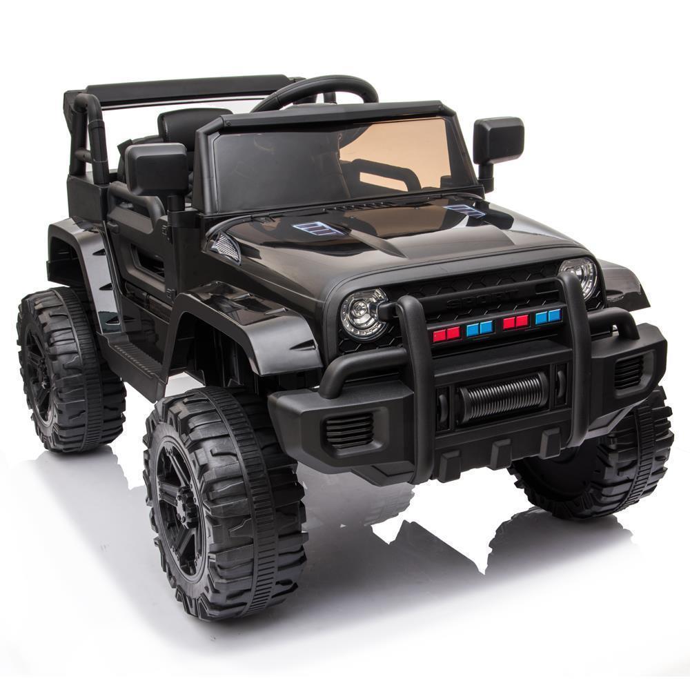 Interactive Ride-On Car Truck for Kids with Music, Lights, 3 Speeds, and Remote Control Safety Guide