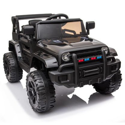 Interactive Ride-On Car Truck for Kids with Music, Lights, 3 Speeds, and Remote Control Safety Guide