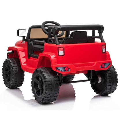 Electric Ride-On Car Truck for Kids with MP3, LED Lights, and Remote Control - 3 Speed Options