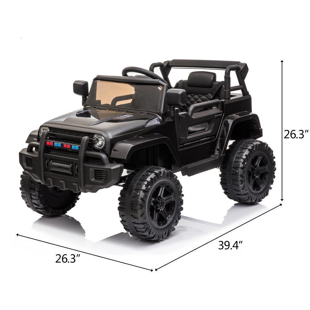 Remote Control Ride On Car Truck with 3 Speed Modes - Perfect for Christmas Fun!