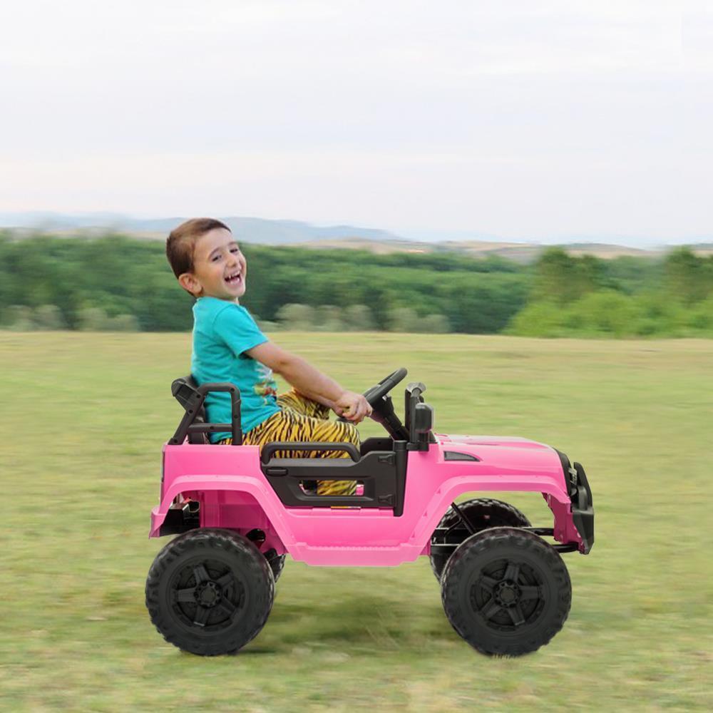 Interactive Ride-On Car Truck for Kids with Music, Lights, 3 Speeds, and Remote Control Safety Guide