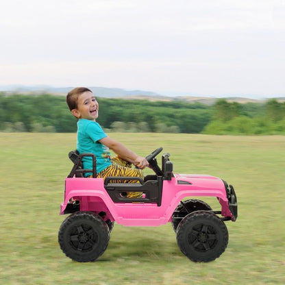 Interactive Ride-On Car Truck for Kids with Music, Lights, 3 Speeds, and Remote Control Safety Guide