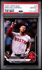 Graded 2025 Topps Now Kristian Campbell #20 Black Foil /10 Rookie RC Baseball Card PSA 10 Gem Mint