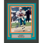 Framed Autographed/Signed Dan Marino Miami Dolphins 8x10 Football Photo JSA COA