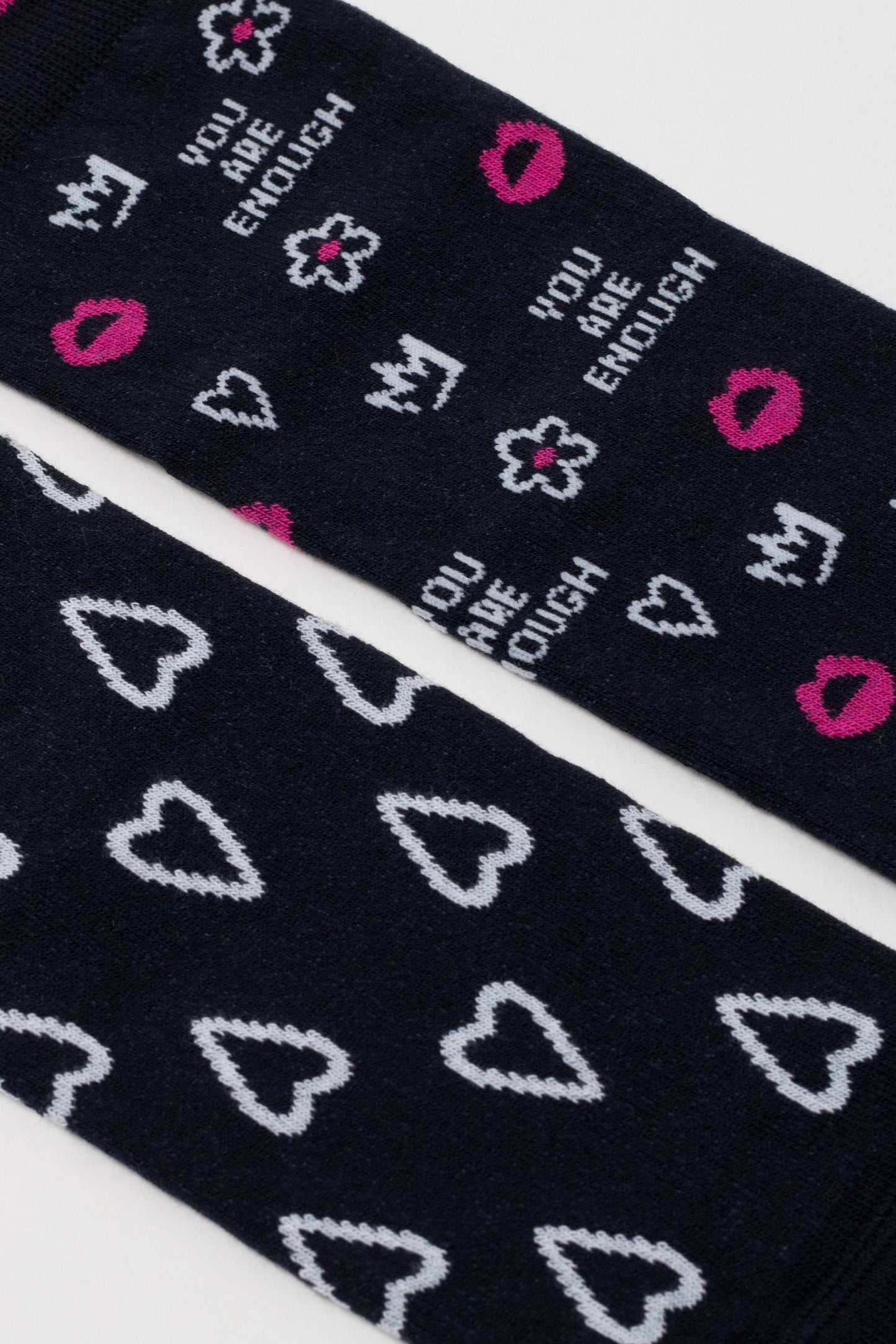 Socks Cotton Conte Happy 373 - You Are Enough