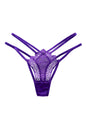 Strappy Geo Embroidered Thong