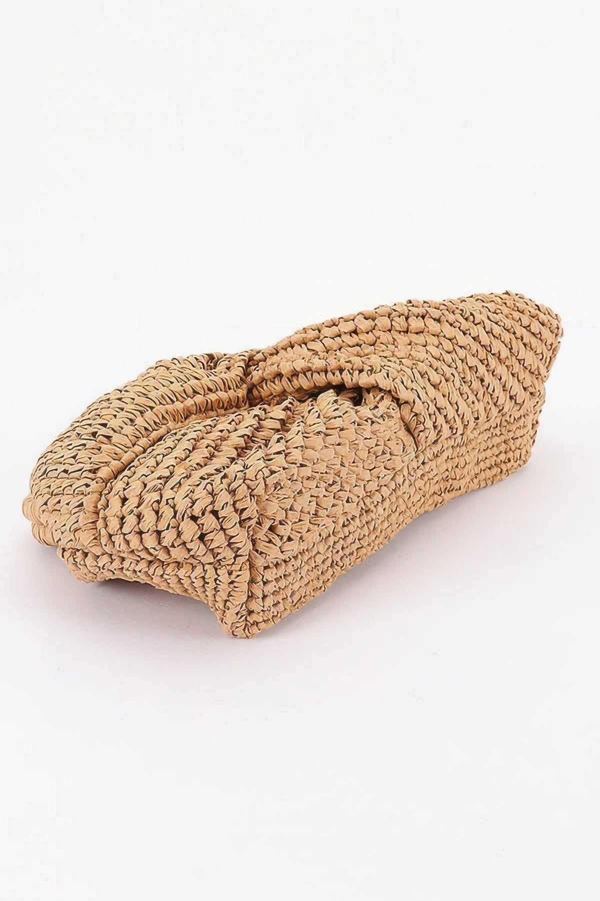 Twist Knot Woven Crossbody Bag