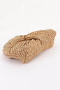 Twist Knot Woven Crossbody Bag