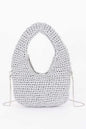 Crochet Woven Hobo Bag
