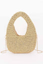 Crochet Woven Hobo Bag