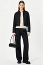 Vegan Leather Rectangular Shoulder Bag