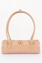 Vegan Leather Rectangular Shoulder Bag