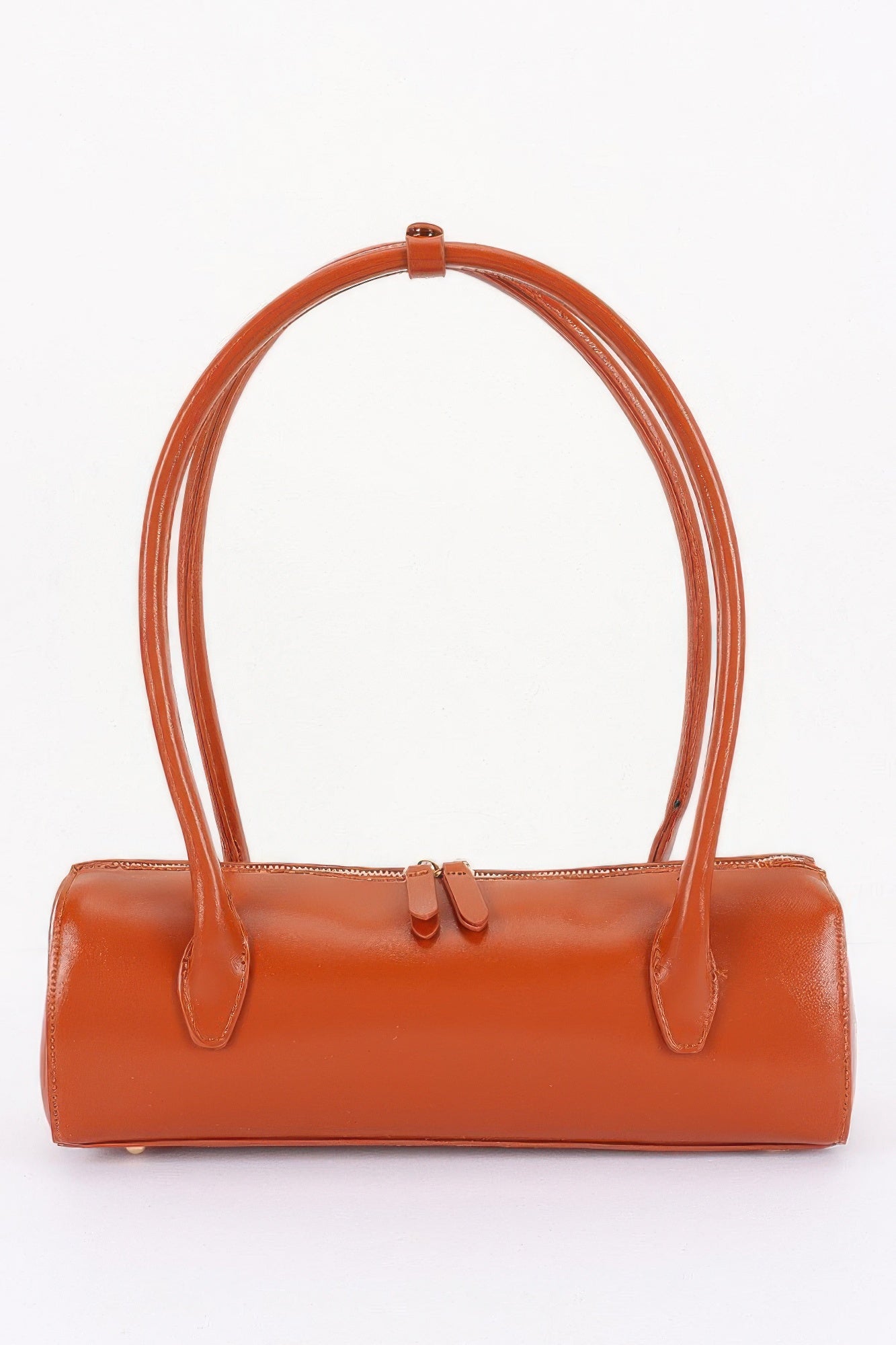 Vegan Leather Rectangular Shoulder Bag