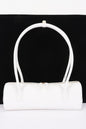 Vegan Leather Rectangular Shoulder Bag