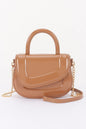 Patent Leather Top Handle Bag