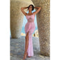 Hater Bodycon Lace Draped Ruched Dress