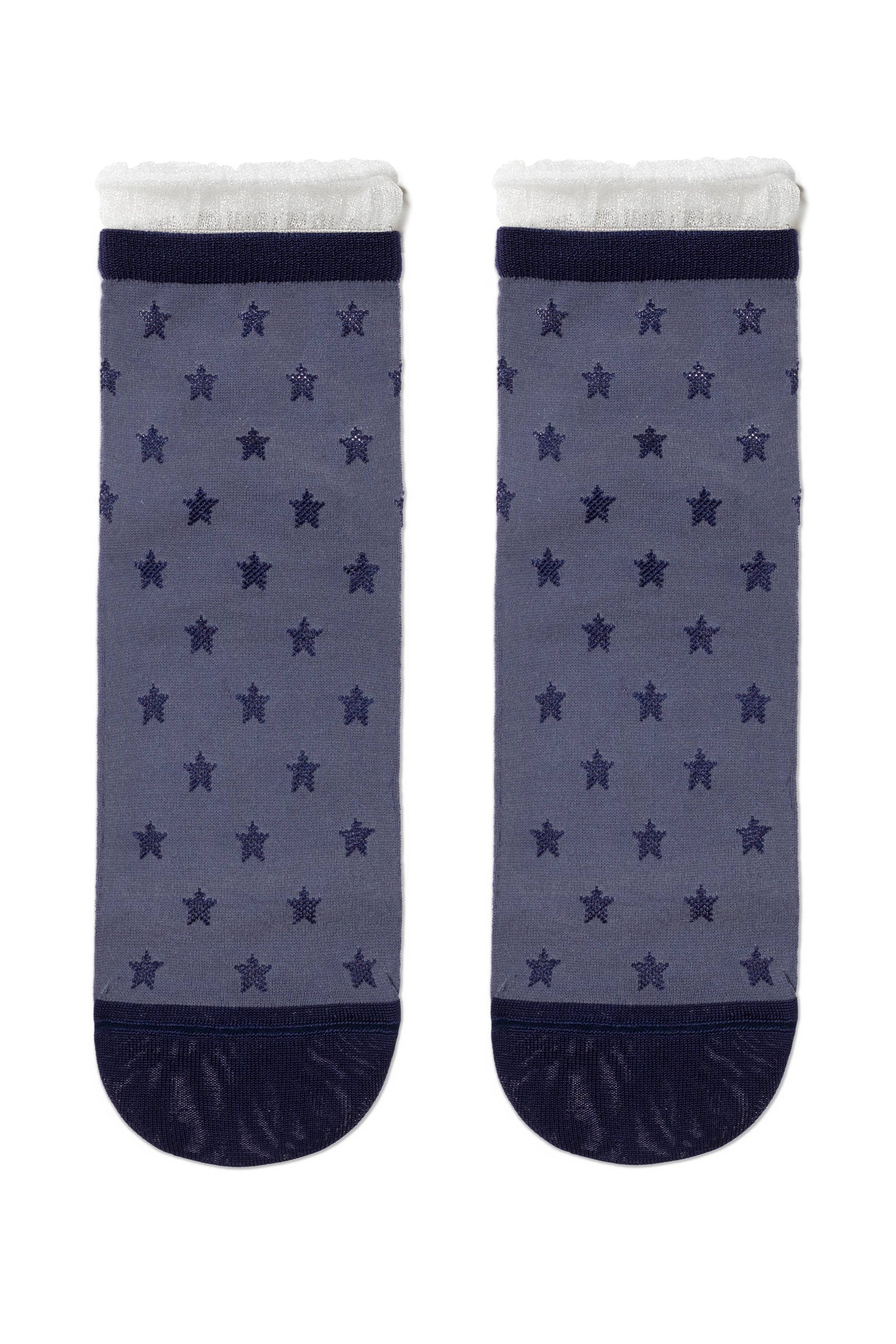 Conte Socks Classic - 491 Decorative Transparent Mesh