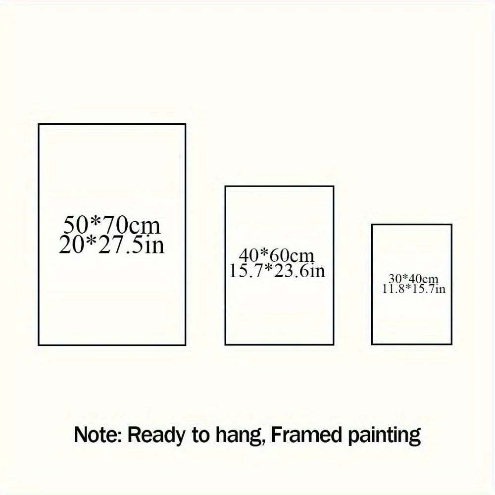 Wall Art - Modern Abstract Neutral Horizontal