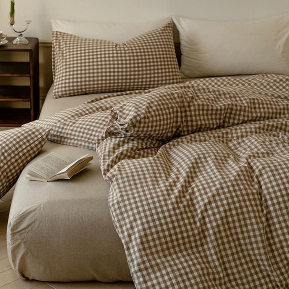 Gingham Duvet Cover (5 Colors)