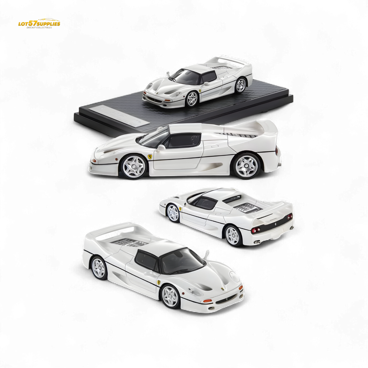 Nice Auto F50 Pearl White 1:64